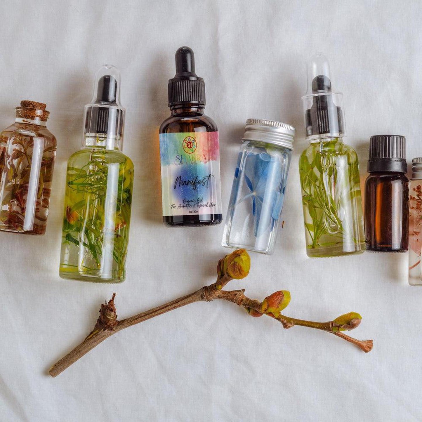 Manifestation Ritual Oil | Grounding Focus & Intent Amplifier - Reiki-charged Manifestation Ritual Oil to ground your will & amplify desires. Tea Tree scent for focus, meditation & Law of Attraction practice. Buy Now at Sacred Remedy