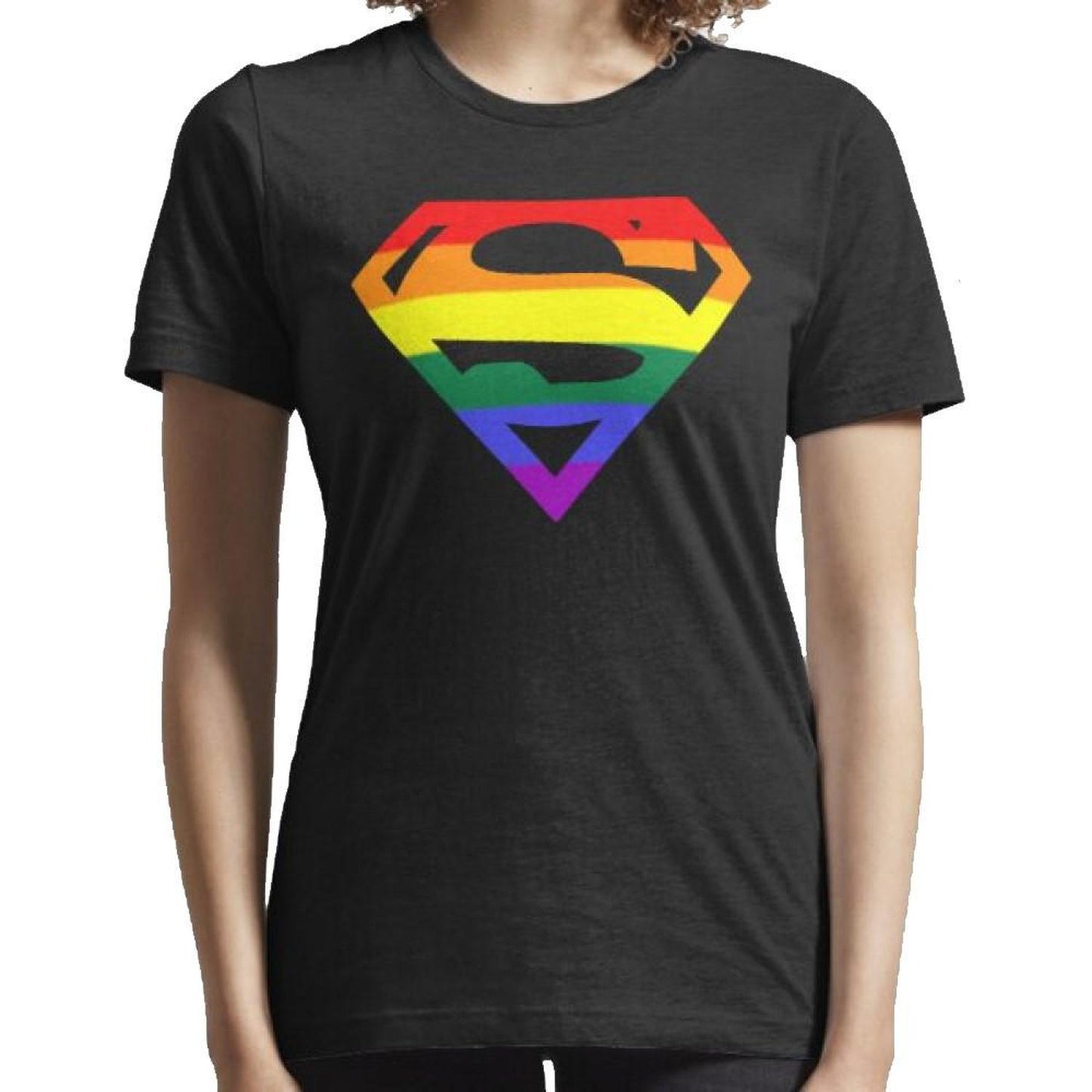 Supergay LGBTQ+ T-Shirt - Unisex Pride Clothing & Gift - Bold "Supergay | LGBTQ+" T-Shirt. Celebrate Pride in style with this soft, breathable, unisex tee. Supports LGBTQ+ charities with every purchase. Buy Now at Sacred Remedy