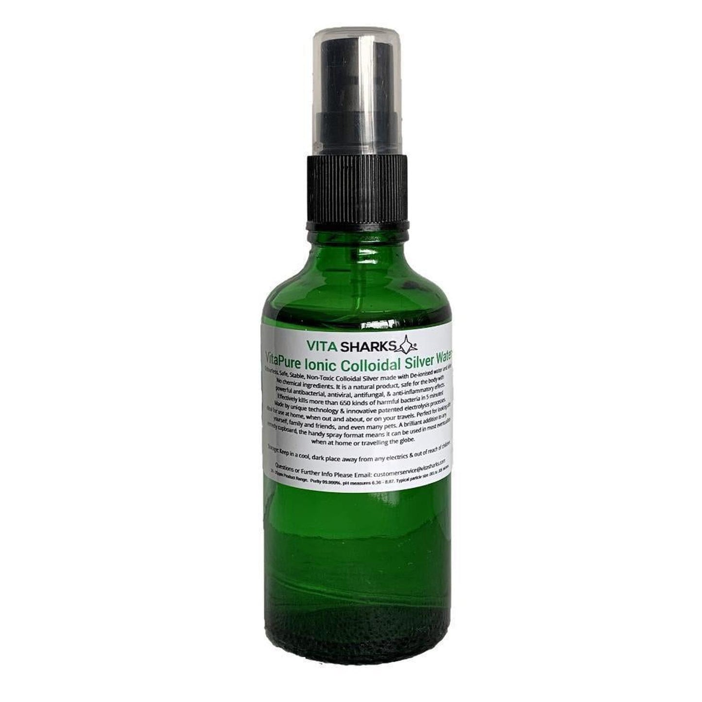 VitaPure Ionic Colloidal Silver Water | 30ppm - VitaPure Ionic Colloidal Silver Water (30ppm) for ultimate personal care & hygiene. Great for skin & travel. Buy Now at Sacred Remedy