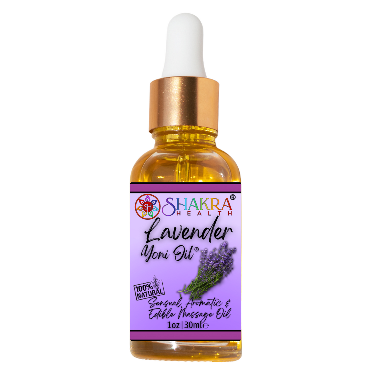 Buy Lavender Flavoured Yoni Oil. Natural, Vegan Body Care. - Unleash your confidence with our luxurious LGBTQ+ gender neutral, pH balanced & moisturising, edible Yoni Oil. Celebrate your body with our unique, inclusive, organic product. Discover the secret to ultimate comfort, massage, relaxation & pleasure in this versatile oil. Experience pure bliss. at Sacred Remedy Online