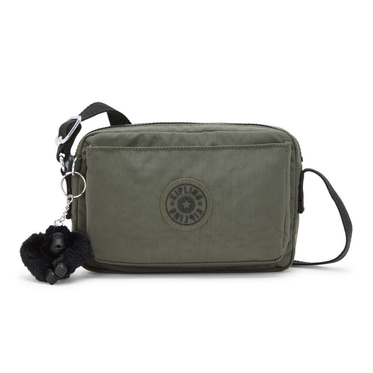 Buy Kipling Abanu Mini Handbag | Green Moss Crossbody Bag - Discover the perfect blend of style and practicality with the Kipling Abanu Mini Handbag in Green Moss. This compact crossbody bag is ideal for everyday adventures, offering ample storage for your essentials. Crafted with durable materials and featuring adjustable straps, it's the ultimate on-the-go accessory. at Sacred Remedy Online