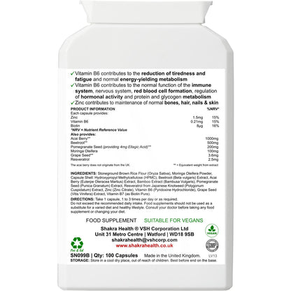 Acai Power Immunity Complex Capsules | Third Eye Chakra Support - Experience holistic health with our Acai Power Immunity Complex. This unique formula combines the antioxidant power of acai berries with targeted support for your immune system and third eye chakra. Enhance your overall well-being with this natural supplement. Buy Now at Sacred Remedy