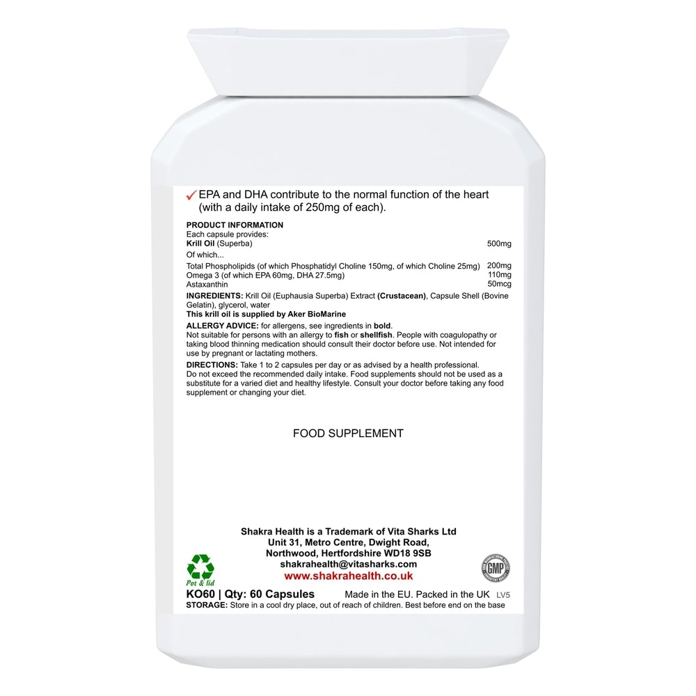 Buy Antarctic Krill Oil Omega Boost Capsules - A Source of Omega 3 - Experience the ocean's bounty with Antarctic Krill Oil Omega Boost Capsules. Packed with essential omega-3 fatty acids, this supplement may support heart health, brain function, and joint comfort. Our pure krill oil formula offers potential absorption benefits compared to traditional fish oil. at Sacred Remedy Online