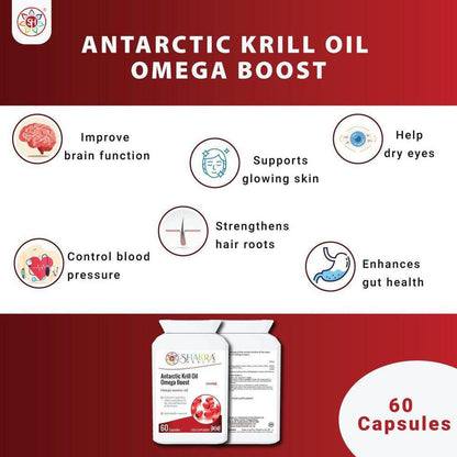 DHA Brain & Joint Health | Antarctic Krill Oil Omega-3 Supplement - Upgrade Omegas! Krill Oil delivers powerful high-absorption DHA (phospholipid-bound) for max brain, joint, and heart health. Sustainably sourced & Astaxanthin. Buy Now at Sacred Remedy