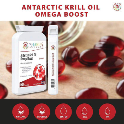 DHA Brain & Joint Health | Antarctic Krill Oil Omega-3 Supplement - Upgrade Omegas! Krill Oil delivers powerful high-absorption DHA (phospholipid-bound) for max brain, joint, and heart health. Sustainably sourced & Astaxanthin. Buy Now at Sacred Remedy