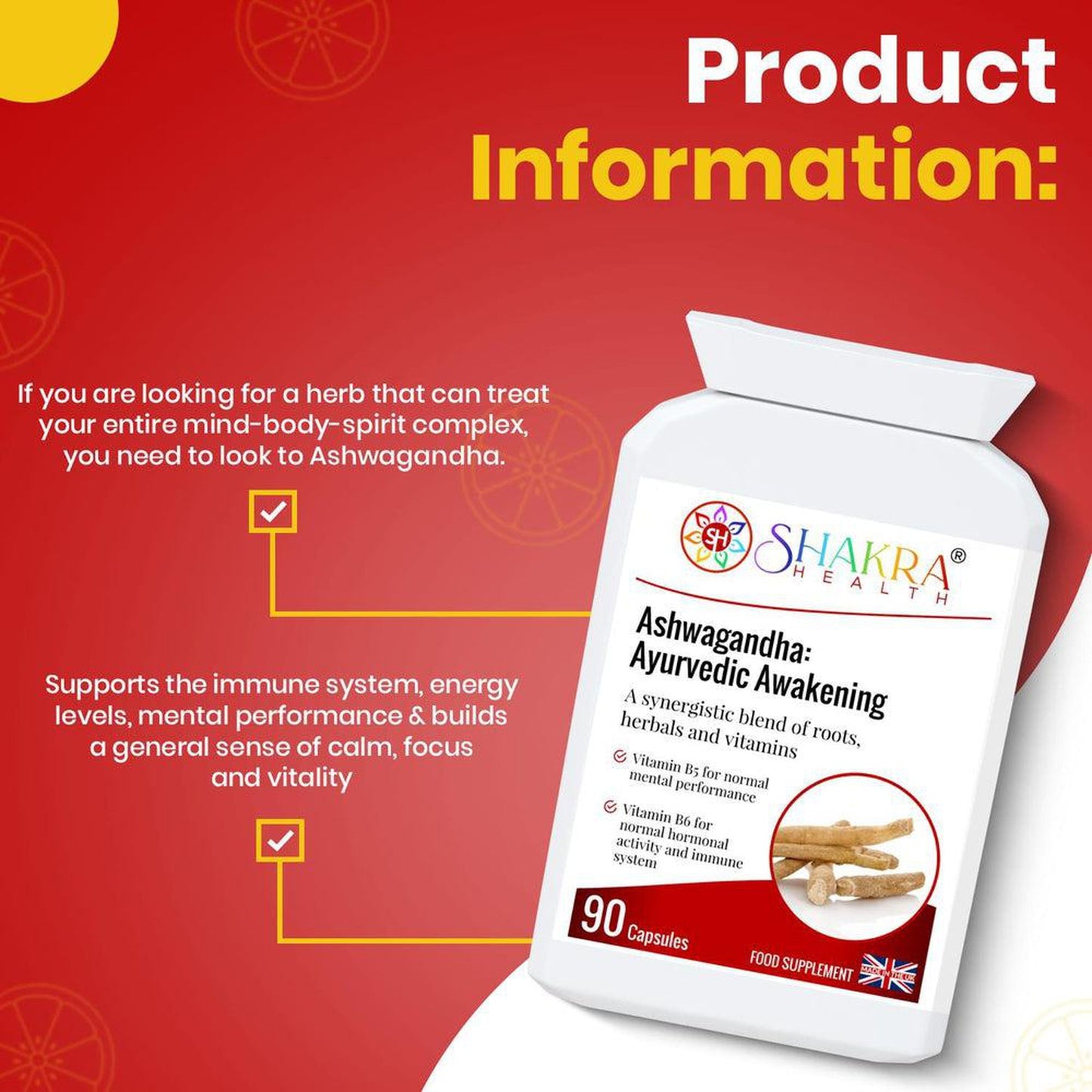 Buy Ashwagandha: Ayurvedic Awakening | Adaptogenic Adrenal Formula - Discover the power of Ashwagandha, a potent adaptogen revered in Ayurvedic medicine for centuries. Our premium Ashwagandha supplement supports stress management, promotes relaxation, and enhances overall well-being. Experience the transformative benefits of this ancient herb and unlock your inner balance. at Sacred Remedy Online