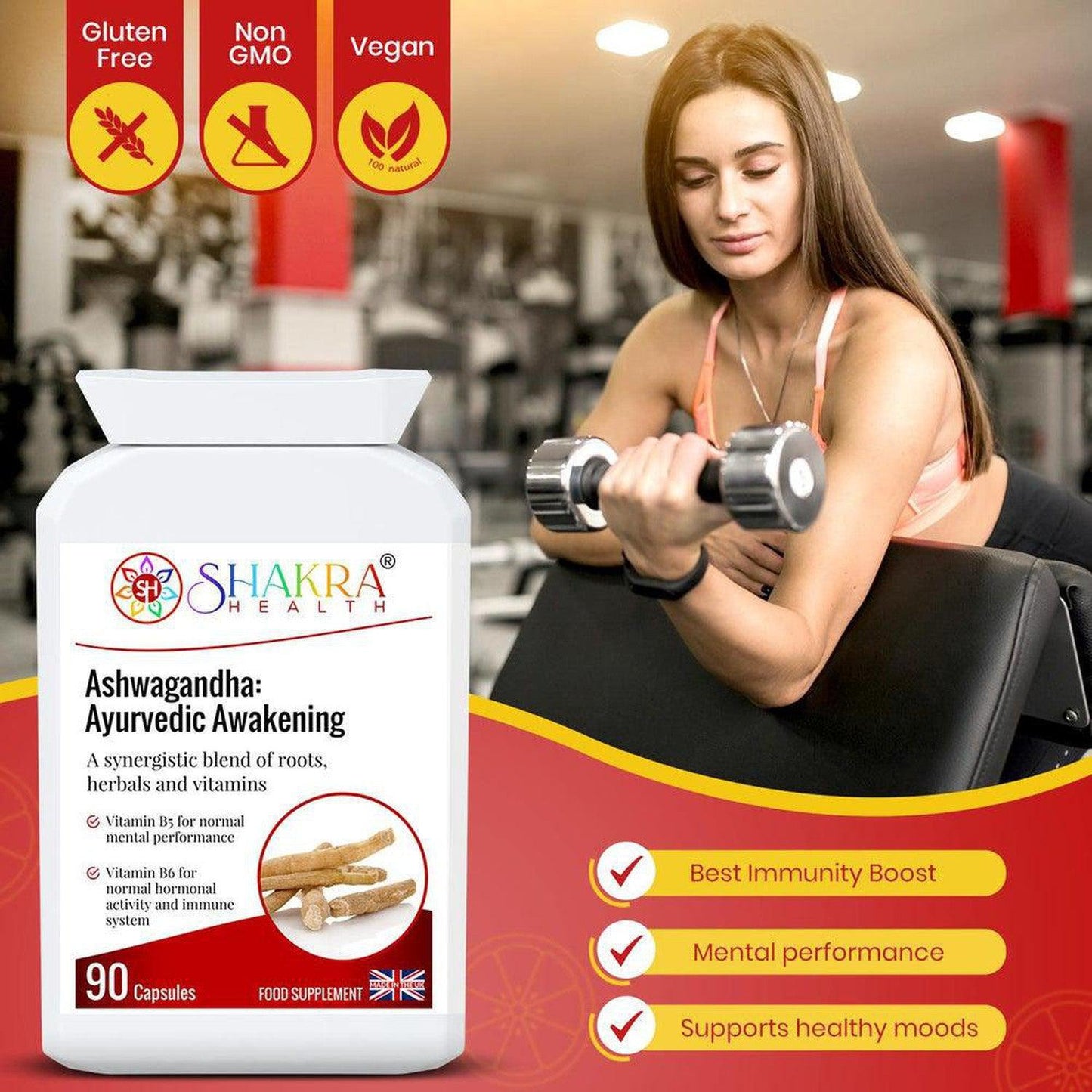 Ashwagandha: Ayurvedic Awakening | Adaptogenic Adrenal Formula - Discover the power of Ashwagandha, a potent adaptogen revered in Ayurvedic medicine for centuries. Our premium Ashwagandha supplement supports stress management, promotes relaxation, and enhances overall well-being. Experience the transformative benefits of this ancient herb and unlock your inner balance. Buy Now at Sacred Remedy