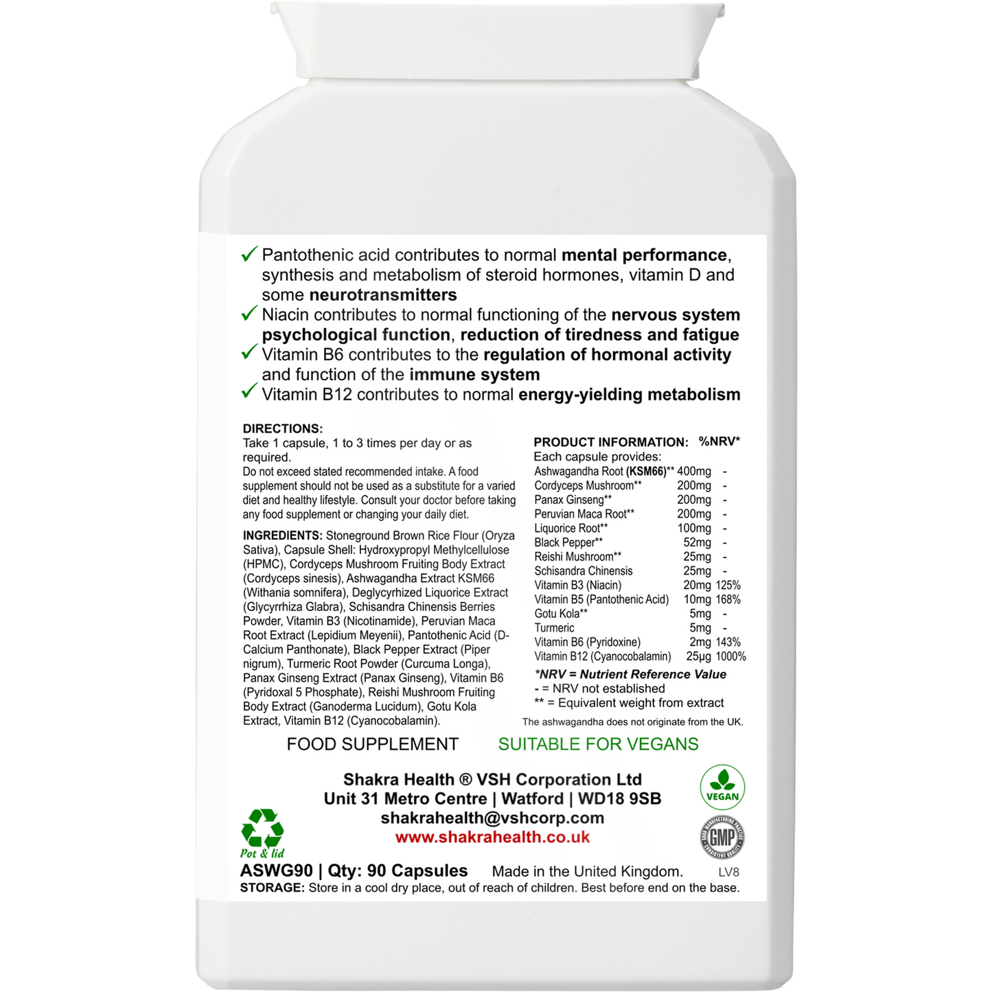 Buy Ashwagandha: Ayurvedic Awakening | Adaptogenic Adrenal Formula - Discover the power of Ashwagandha, a potent adaptogen revered in Ayurvedic medicine for centuries. Our premium Ashwagandha supplement supports stress management, promotes relaxation, and enhances overall well-being. Experience the transformative benefits of this ancient herb and unlock your inner balance. at Sacred Remedy Online