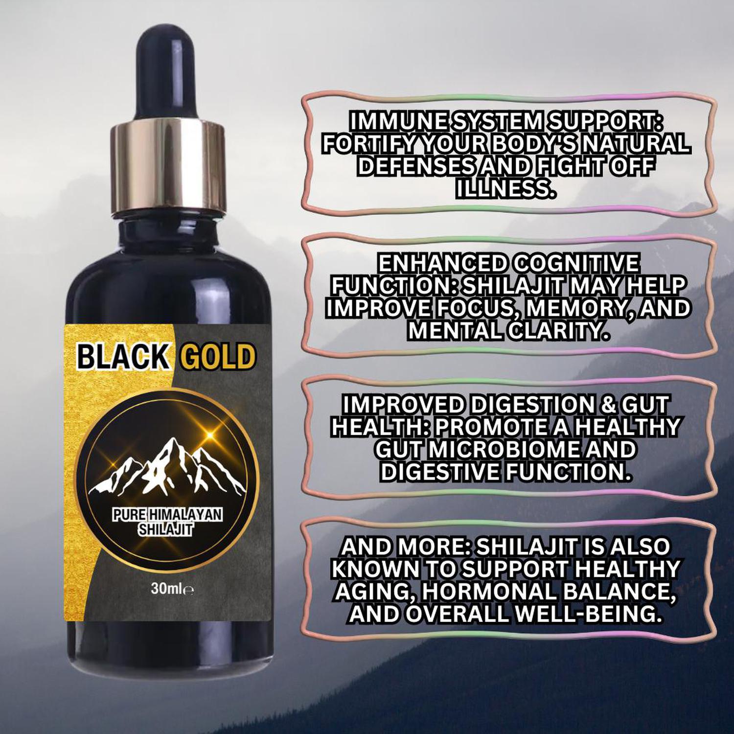 Black Gold Himalayan Shilajit | Pure High-Altitude Mineral Drops - Pure Black Gold Himalayan Shilajit. Harvested at 16,000 ft for max potency, Fulvic Acid, and 85+ minerals. Boost stamina, energy, and strength. Lab-tested quality. Buy Now at Sacred Remedy