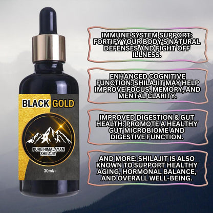 Black Gold Himalayan Shilajit | Pure High-Altitude Mineral Drops - Pure Black Gold Himalayan Shilajit. Harvested at 16,000 ft for max potency, Fulvic Acid, and 85+ minerals. Boost stamina, energy, and strength. Lab-tested quality. Buy Now at Sacred Remedy