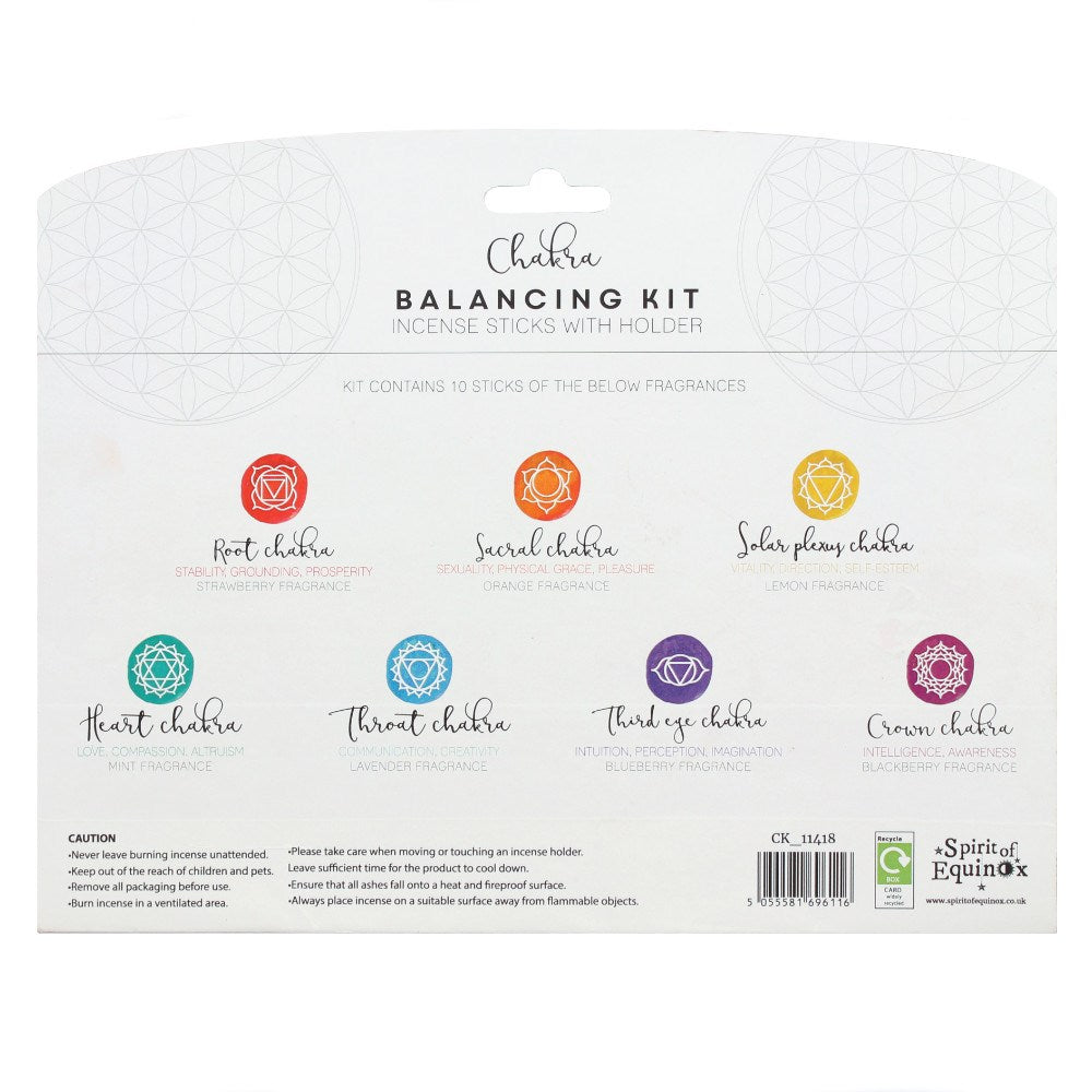 7 Chakra Incense Sticks Gift Set - 70 Sticks with Holder - Harmonise your energy with our 7 Chakra Incense Sticks Gift Set. 70 natural scented sticks with wooden holder for yoga and meditation. Buy now! Buy Now at Sacred Remedy