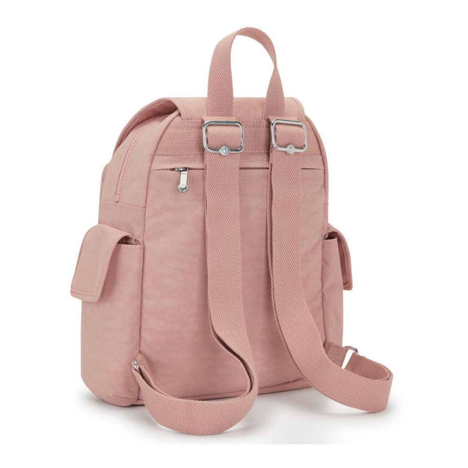 Kipling City Pack Mini Backpack | Tender Rose Blush - Shop the Kipling City Pack Mini in Tender Rose. Stylish, compact, water-resistant, and features multiple pockets with a secure magnetic and drawstring closure. Buy Now at Sacred Remedy