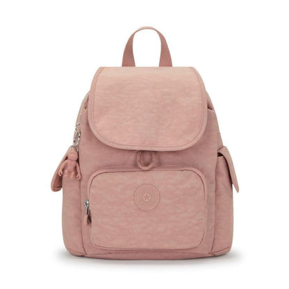 Kipling City Pack Mini Backpack | Tender Rose Blush - Shop the Kipling City Pack Mini in Tender Rose. Stylish, compact, water-resistant, and features multiple pockets with a secure magnetic and drawstring closure. Buy Now at Sacred Remedy