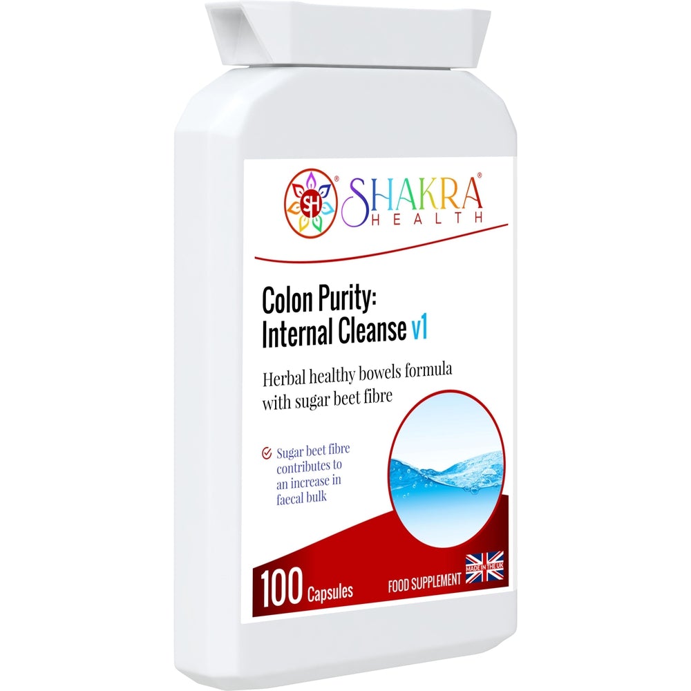 Buy Colon Purity: Internal Cleanse v1 | Powerful Colon Cleanser - Regular colon cleansing is such an important part of a healthier you. The sugar beet fibre in this formula, in particular, contributes to an increase in at Sacred Remedy Online