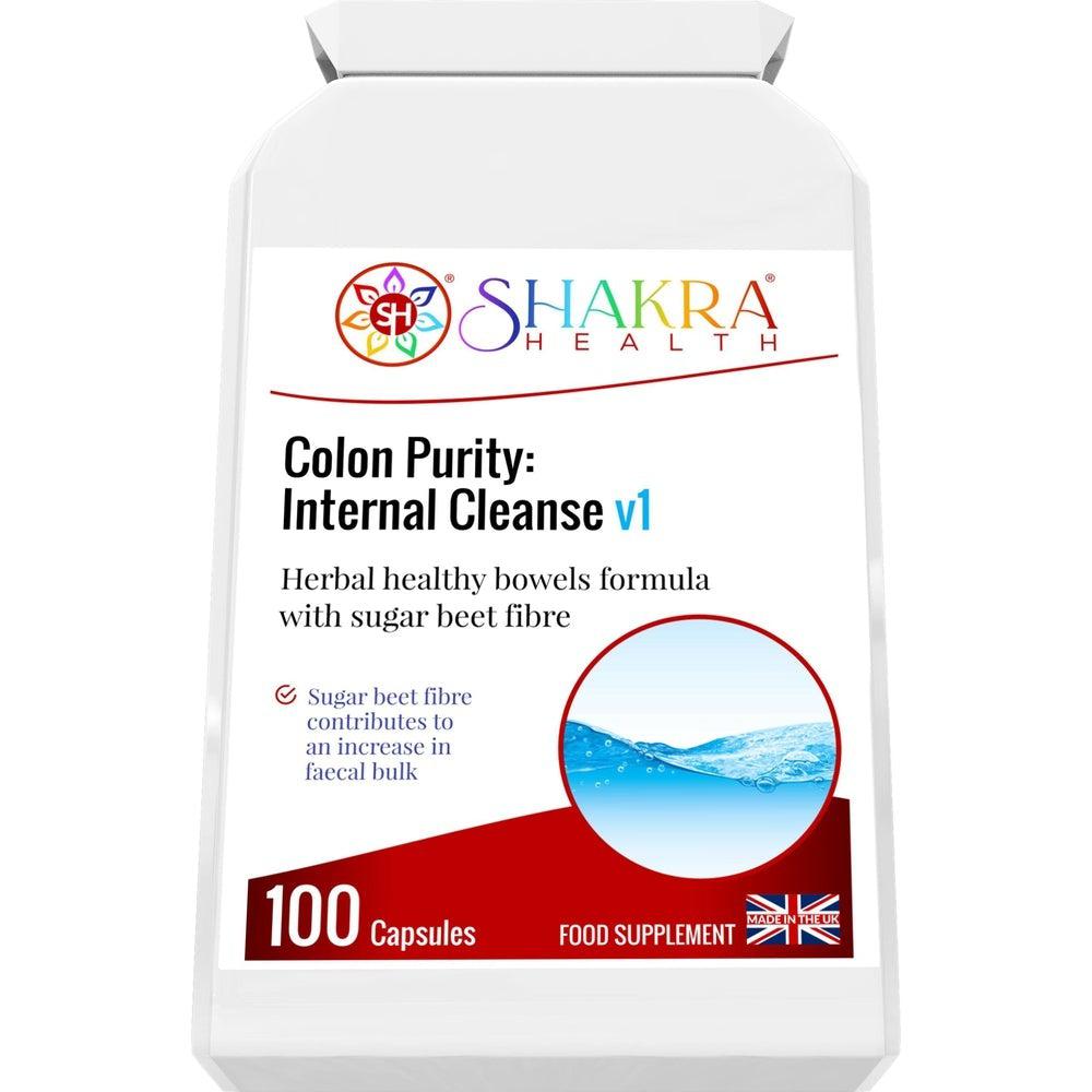 Buy Colon Purity: Internal Cleanse v1 | Powerful Colon Cleanser - Regular colon cleansing is such an important part of a healthier you. The sugar beet fibre in this formula, in particular, contributes to an increase in at Sacred Remedy Online