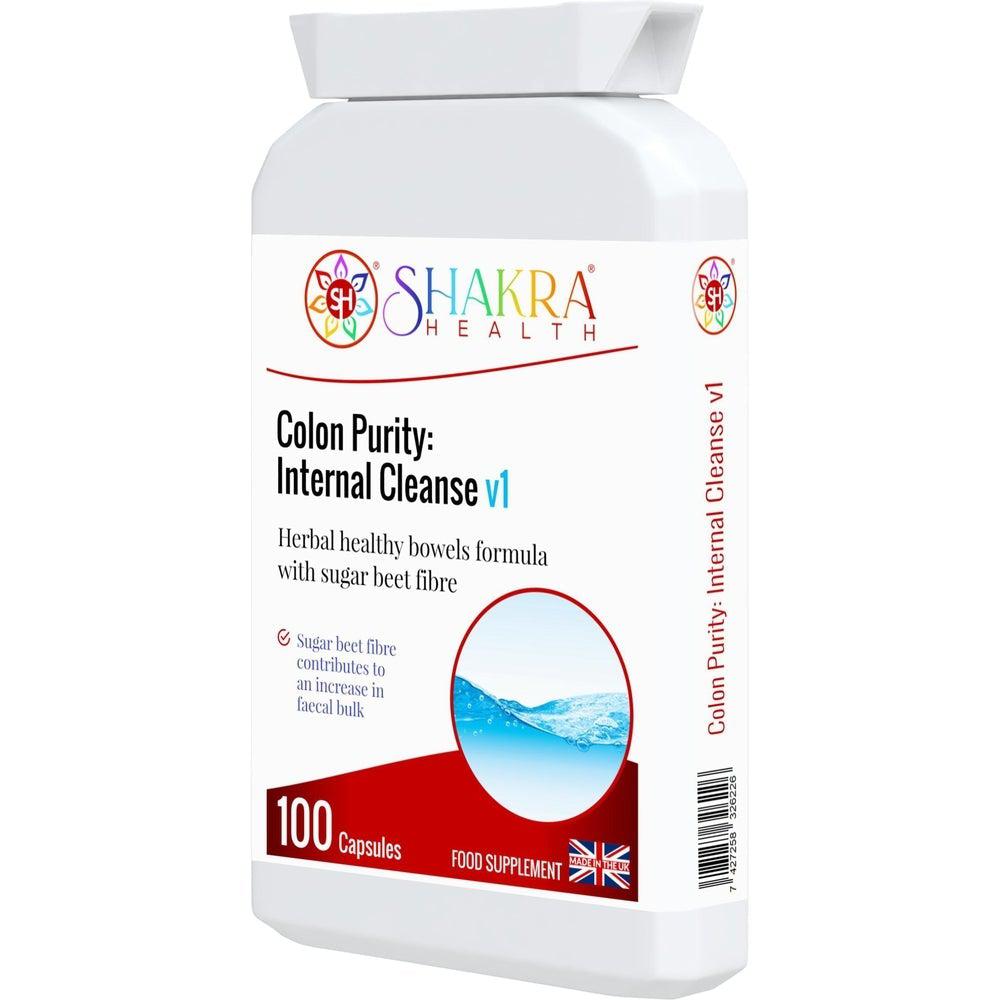 Buy Colon Purity: Internal Cleanse v1 | Powerful Colon Cleanser - Regular colon cleansing is such an important part of a healthier you. The sugar beet fibre in this formula, in particular, contributes to an increase in at Sacred Remedy Online