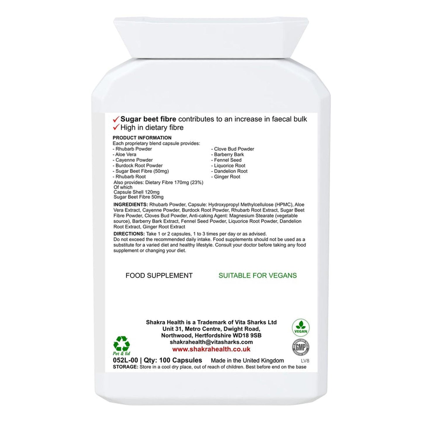 Colon Purity: Internal Cleanse v1 | Powerful Colon Cleanser - Regular colon cleansing is such an important part of a healthier you. The sugar beet fibre in this formula, in particular, contributes to an increase in Buy Now at Sacred Remedy