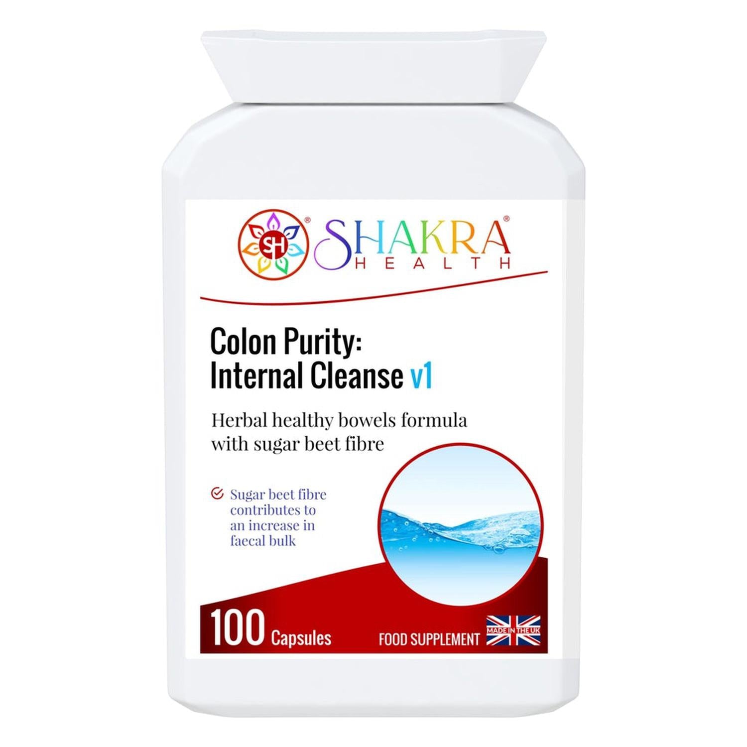 Colon Purity v1: Gentle Internal Cleanse & Detox Supplement - Feeling sluggish? Our Colon Purity cleanse uses gentle sugar beet fibre to sweep away build-up & support digestive regularity. Shop now for a natural inner reset! Buy Now at Sacred Remedy