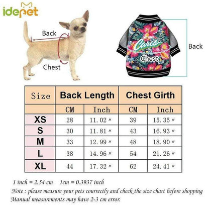 Dog Jacket 'No One Cares' | Warm Floral Winter Coat - Shop the insulated Floral Dog Jacket with the 'No One Cares' slogan. Keeps your pup warm, comfortable, and stylish on cold walks. Easy to put on! Buy Now at Sacred Remedy