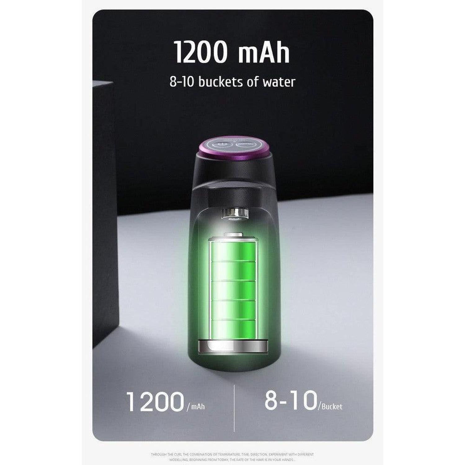 Electric Water Dispenser Tap | Portable USB Rechargeable Pump - Upgrade your hydration with our Electric Water Dispenser Tap. BPA-free, USB rechargeable, and perfect for 3-5 gallon bottles. Reduce plastic waste today. Buy Now at Sacred Remedy
