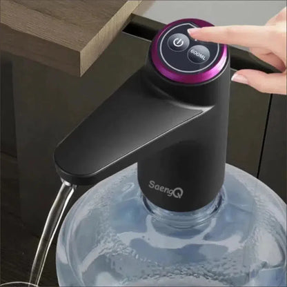 Electric Water Dispenser Tap | Portable USB Rechargeable Pump - Upgrade your hydration with our Electric Water Dispenser Tap. BPA-free, USB rechargeable, and perfect for 3-5 gallon bottles. Reduce plastic waste today. Buy Now at Sacred Remedy