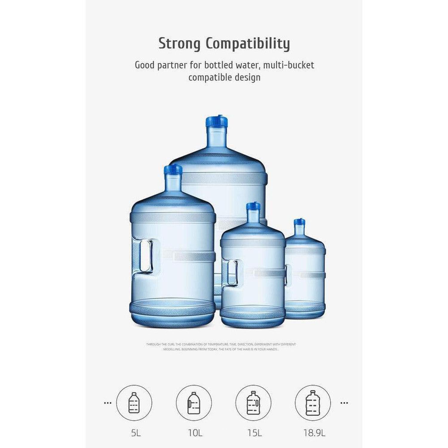 Electric Water Dispenser Tap | Portable USB Rechargeable Pump - Upgrade your hydration with our Electric Water Dispenser Tap. BPA-free, USB rechargeable, and perfect for 3-5 gallon bottles. Reduce plastic waste today. Buy Now at Sacred Remedy
