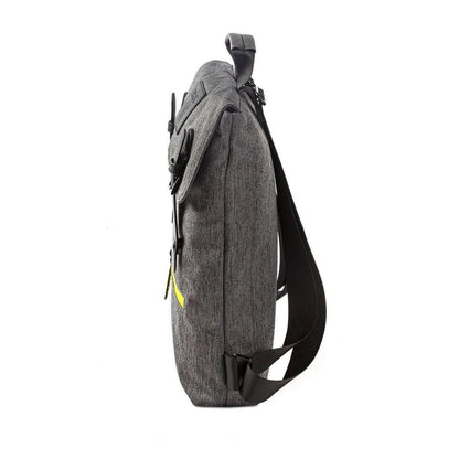 Everyday Backpack 9.5L Black - Recycled, Slim & 14" Laptop Bag - Sleek 9.5L Black Everyday Backpack. Made from recycled PET bottles, slim, water-resistant, with 14" laptop pocket. EasyJet carry-on approved. Buy Now at Sacred Remedy