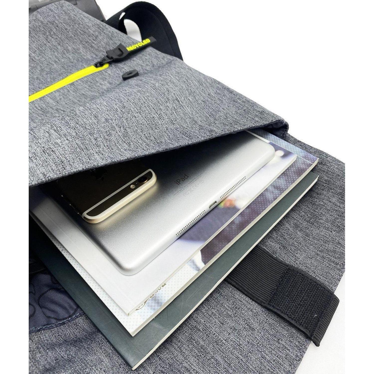 Everyday Backpack 9.5L Black - Recycled, Slim & 14" Laptop Bag - Sleek 9.5L Black Everyday Backpack. Made from recycled PET bottles, slim, water-resistant, with 14" laptop pocket. EasyJet carry-on approved. Buy Now at Sacred Remedy