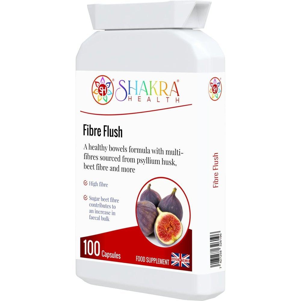 Buy Fibre Flush | Multi-Fibre Nutritional Formula. Soluble & Insoluble Fibre for Faecal Bulk & Regularity - Gentle & natural constipation relief as well as other intestinal problems. A good source of soluble dietary fibre. Fibre is not absorbed by the body but passes through, adding bulk and water to stools and making them easier to pass. at Sacred Remedy Online