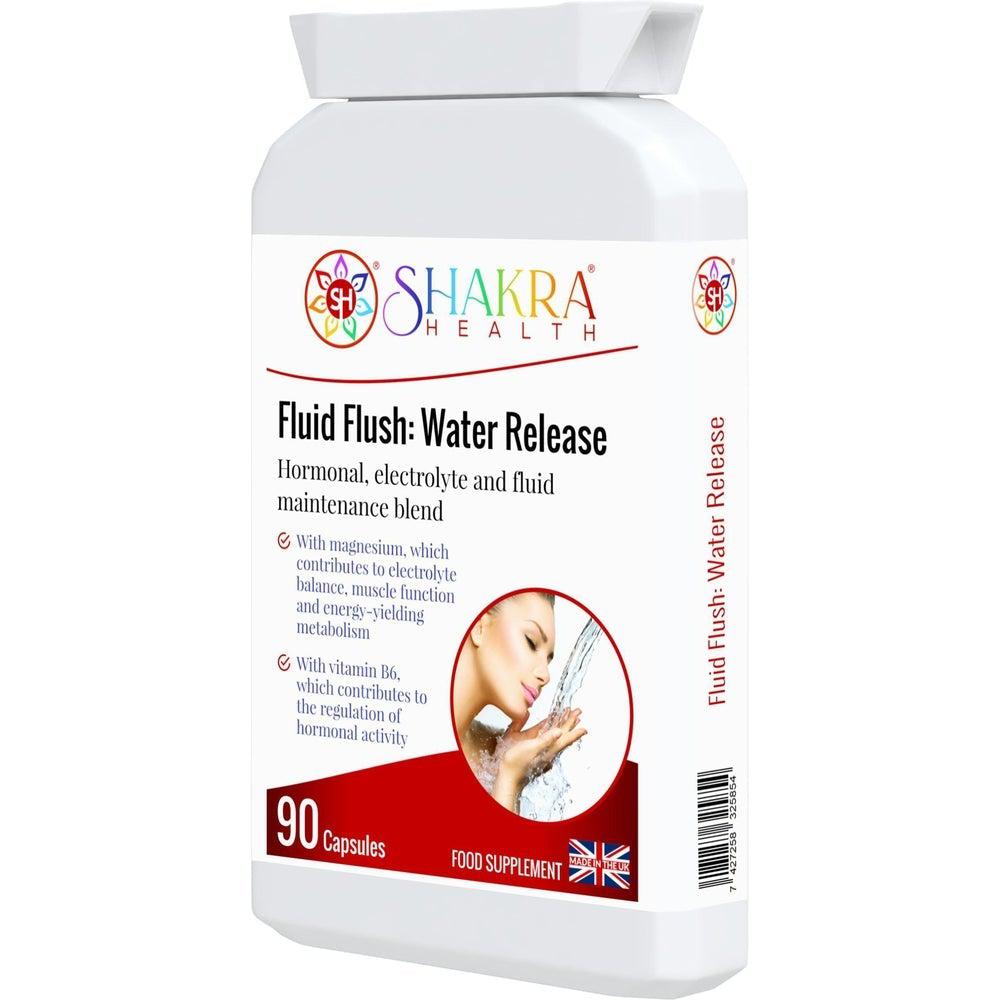 Buy Fluid Flush: Water Release Capsules | Fluid Balance Support & Natural Herbal Water Tablets - This supplement encourages the body's natural elimination of stored water and waste via the kidneys. at Sacred Remedy Online