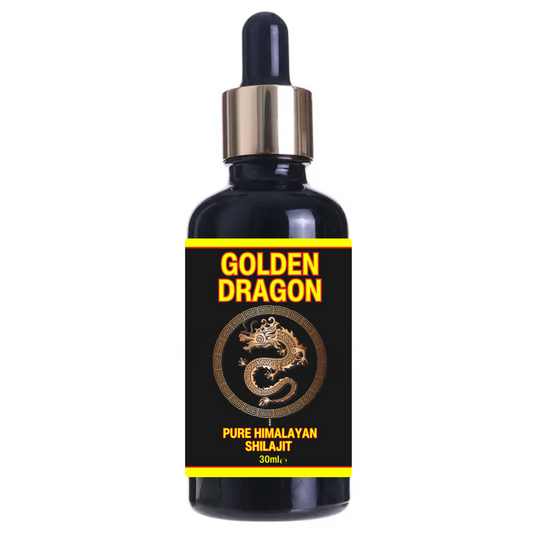 Buy Golden Dragon 30ml Himalayan Shilajit Liquid Drops Tincture Pure Mineral Resin Dropper Bottle. Potent, Ayurvedic & High Strength - Unlike cheaper alternatives, Golden Dragon Shilajit is tested against heavy metals, vapourised & extracted with nothing other than purified water & no other elements, to ensure a safe and pure product. Golden Dragon Shilajit is a plant-based mineral complex that is known to have over 85 different minerals and trace elements in an ionic and bioavailable form. Shilajit also co