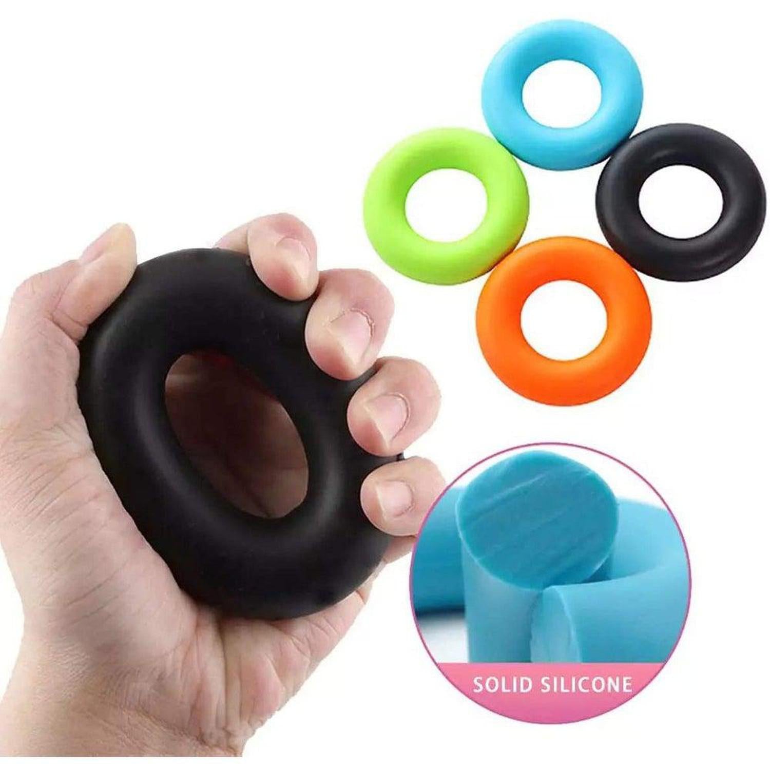 5-Piece Hand Grip Strengthener Kit | Forearm & Rehab - 5-Piece Hand Grip Kit with adjustable 5-60kg resistance & rep counter. Essential for rehab, athletes & muscle memory. Includes storage bag. Buy Now at Sacred Remedy