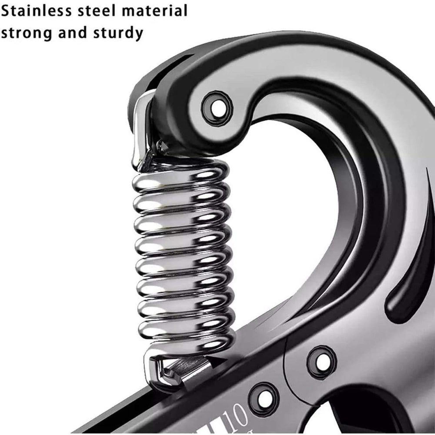 5-Piece Hand Grip Strengthener Kit | Forearm & Rehab - 5-Piece Hand Grip Kit with adjustable 5-60kg resistance & rep counter. Essential for rehab, athletes & muscle memory. Includes storage bag. Buy Now at Sacred Remedy