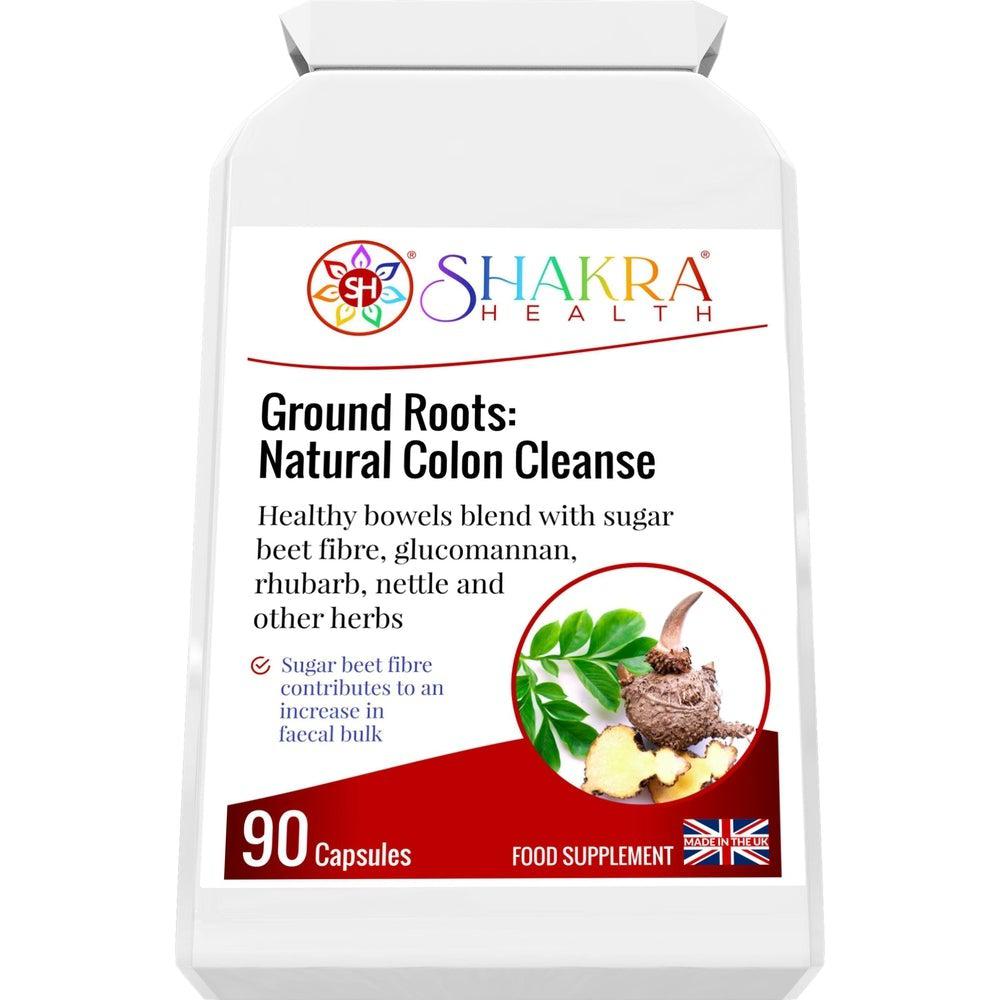 Buy Ground Roots: Natural High Strength Colon Cleanser | Fast Acting Constipation Relief - A fast-acting colon cleanser, designed for the chronically constipated in need of strong treatment for a blocked bowel. Purgatives have been combined with carminatives to prevent griping. It is also a powerful intestinal cleanser, which will "blast loose" residual intestinal congestion and get any bowel cleanse program at Sacred Remedy Online