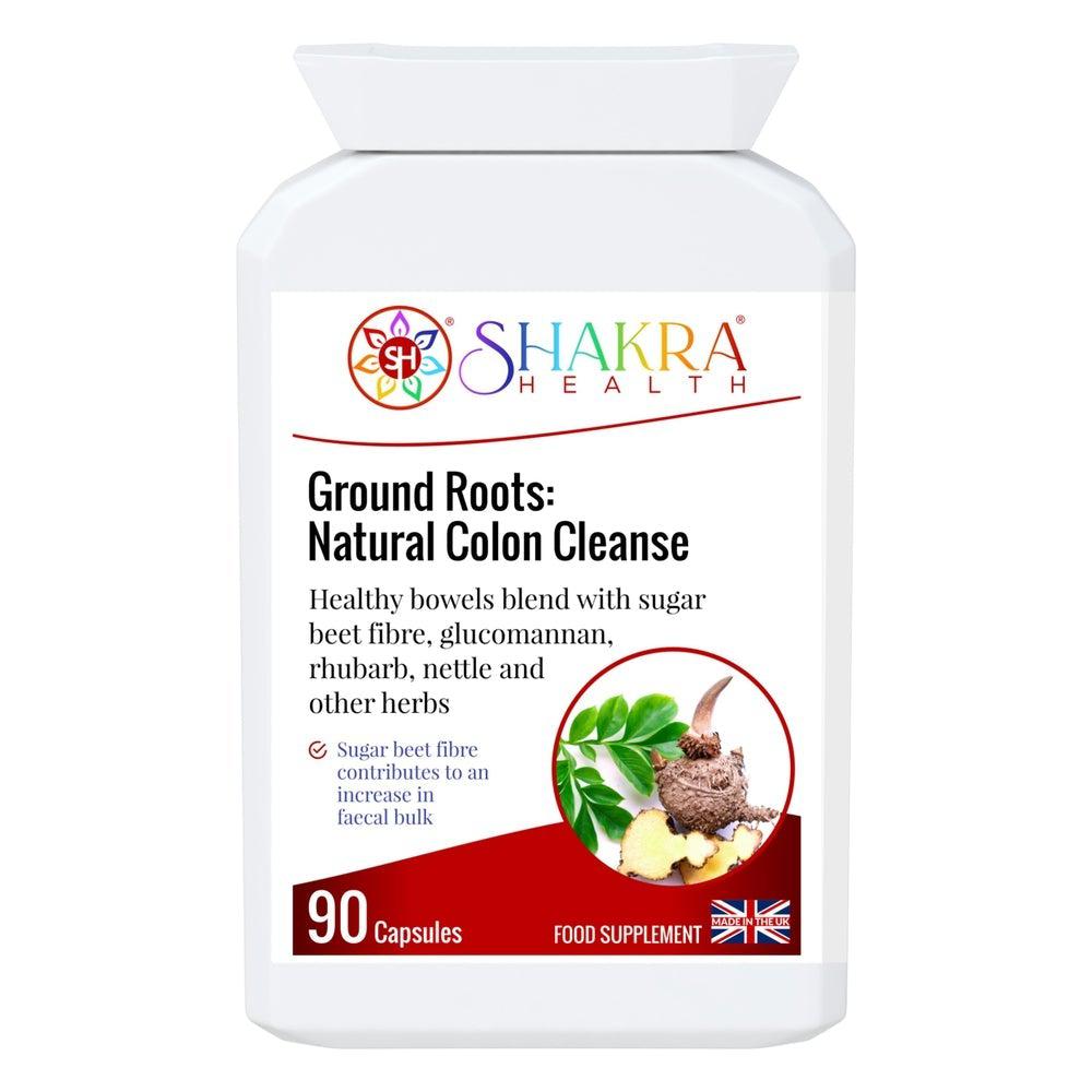 Buy Ground Roots: Natural High Strength Colon Cleanser | Fast Acting Constipation Relief - A fast-acting colon cleanser, designed for the chronically constipated in need of strong treatment for a blocked bowel. Purgatives have been combined with carminatives to prevent griping. It is also a powerful intestinal cleanser, which will "blast loose" residual intestinal congestion and get any bowel cleanse program at Sacred Remedy Online