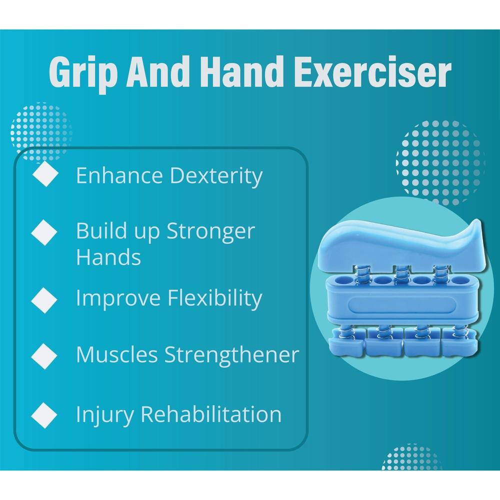 Buy Hand & Finger Strengthener for Exercise & Rehabilitation - Elevate your hand and finger strength with this innovative Hand & Finger Strengthener! This versatile tool is ideal for athletes, musicians, climbers, therapists, and anyone seeking to improve their grip and dexterity. at Sacred Remedy Online