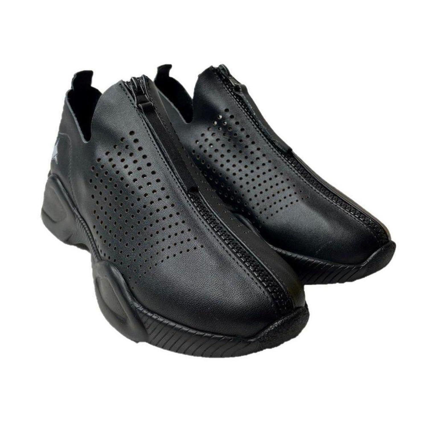 Harmony Leather Sneakers | Full Zip & Breathable Comfort - 100% Leather Harmony Sneakers offer instant, shock-absorbing comfort with a unique full-zip closure. Breathable, durable, and zero break-in needed. Buy Now at Sacred Remedy