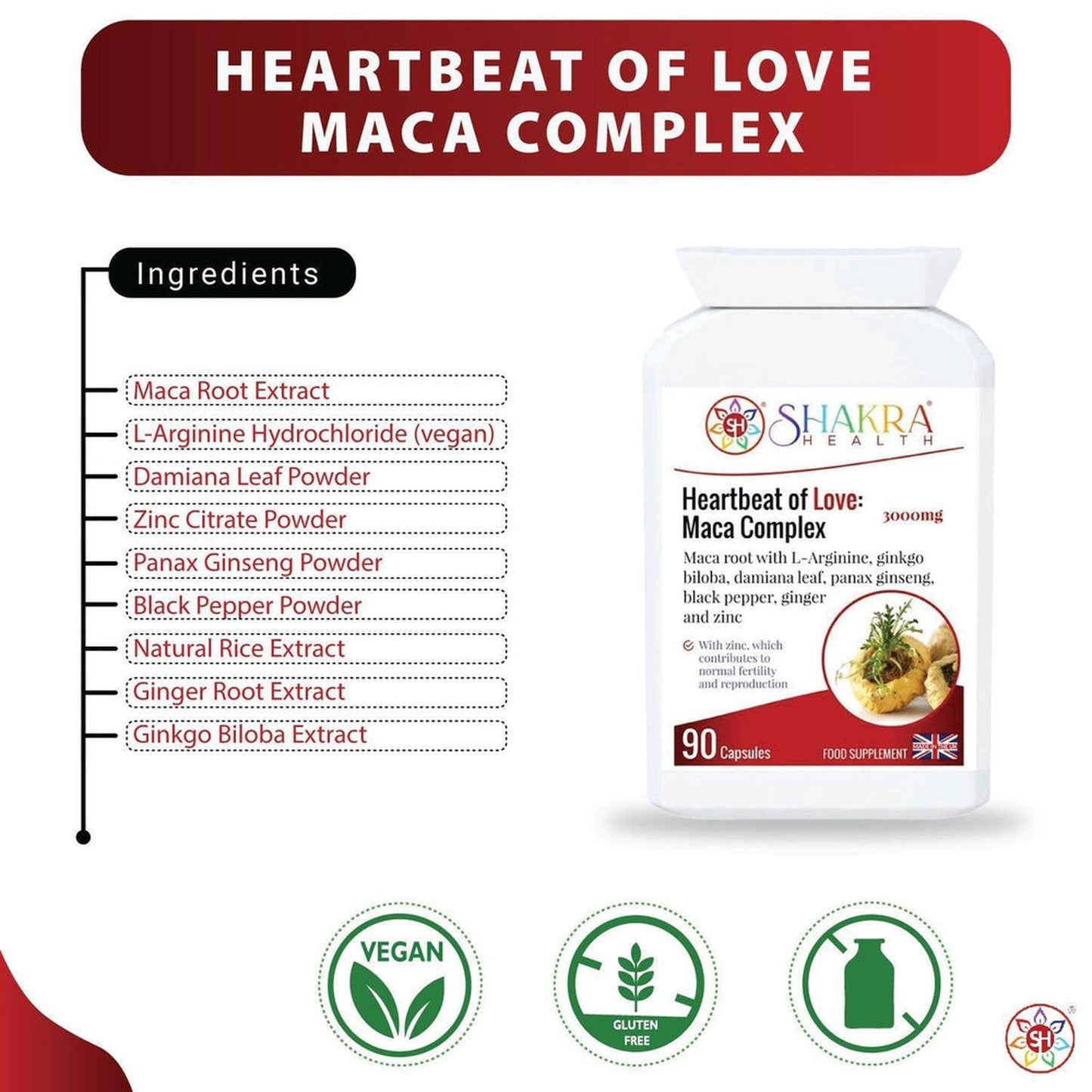 Buy Heartbeat of Love: Maca Complex | Sexual Health & Fertility Superfood Formula - Maca is an amazing spiritual superfood, growing at extremely high altitudes (7000ft and above) in the Peruvian Mountains. It’s very hardy, with powerful adaptogenic properties. An adapotgen is something that helps you cope in stressful situations – whether spiritually, physically, mentally and energetically. at Sacred Remedy Online