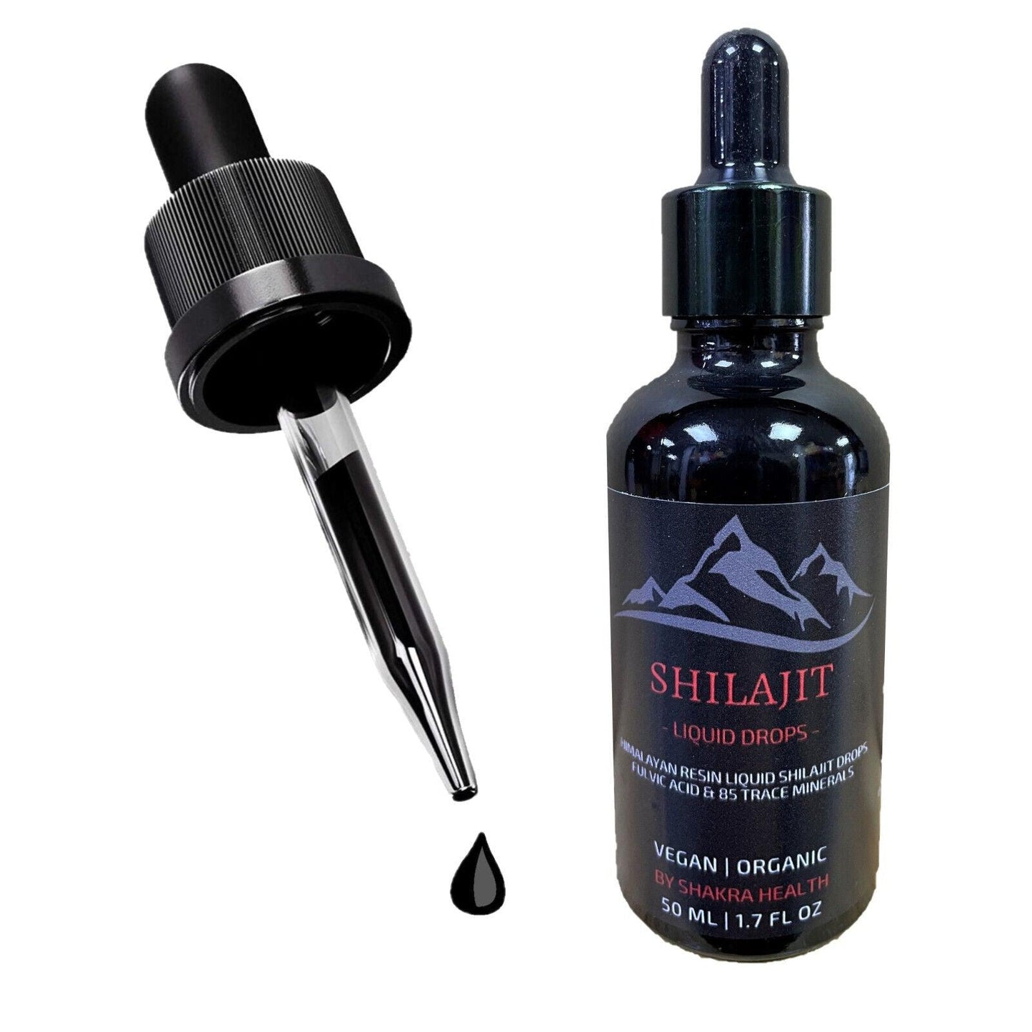 Buy Himalayan Shilajit Liquid Drops [50ml] Lab Tested for Heavy Metals - Give your body a natural edge with fulvic compounds, plant-based trace minerals & more to support energy, immunity & detox. Our Shilajit is Lab Tested & Filtered using Patent technology (to keep all vital Minerals packed in the bottle including Fulvic Acid) removing heavy metals, toxins & pollutants so you can feel your best with ease. Take it Daily - Let it Build up in Your System - Feel the Insane Energy Uplift around day 4 onward. A