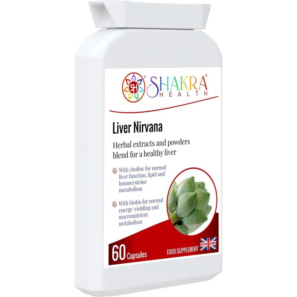 Buy Liver Nirvana | Stimulate, Flush & Cleanse. Congested Liver & Gallbladder Support Blend - Overexposure to toxins such as alcohol, prescription or recreational drugs, environmental pollutants etc, can adversely impact the liver. Cleanse your liver & gallbladder. Stimulate, flush, cleanse & protect. If you thought milk thistle worked well, this formula will "blitz" internal congestion & toxins. at Sacred Remedy Online