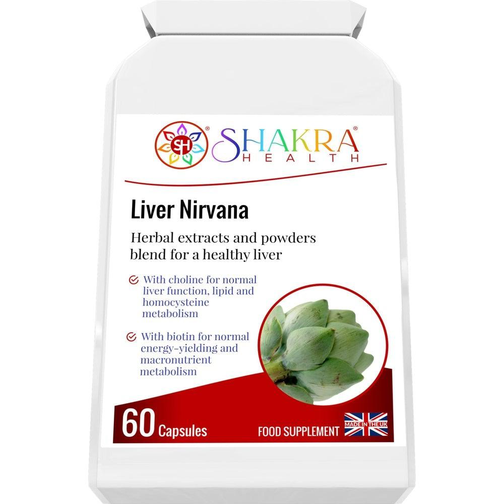 Buy Liver Nirvana | Stimulate, Flush & Cleanse. Congested Liver & Gallbladder Support Blend - Overexposure to toxins such as alcohol, prescription or recreational drugs, environmental pollutants etc, can adversely impact the liver. Cleanse your liver & gallbladder. Stimulate, flush, cleanse & protect. If you thought milk thistle worked well, this formula will "blitz" internal congestion & toxins. at Sacred Remedy Online