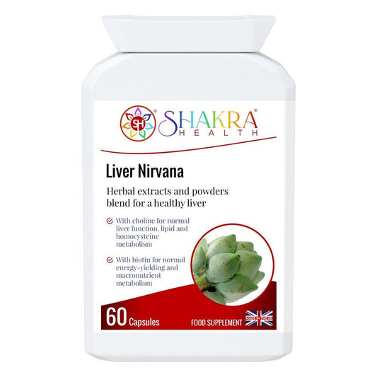 Buy Liver Nirvana | Stimulate, Flush & Cleanse. Congested Liver & Gallbladder Support Blend - Overexposure to toxins such as alcohol, prescription or recreational drugs, environmental pollutants etc, can adversely impact the liver. Cleanse your liver & gallbladder. Stimulate, flush, cleanse & protect. If you thought milk thistle worked well, this formula will "blitz" internal congestion & toxins. at Sacred Remedy Online