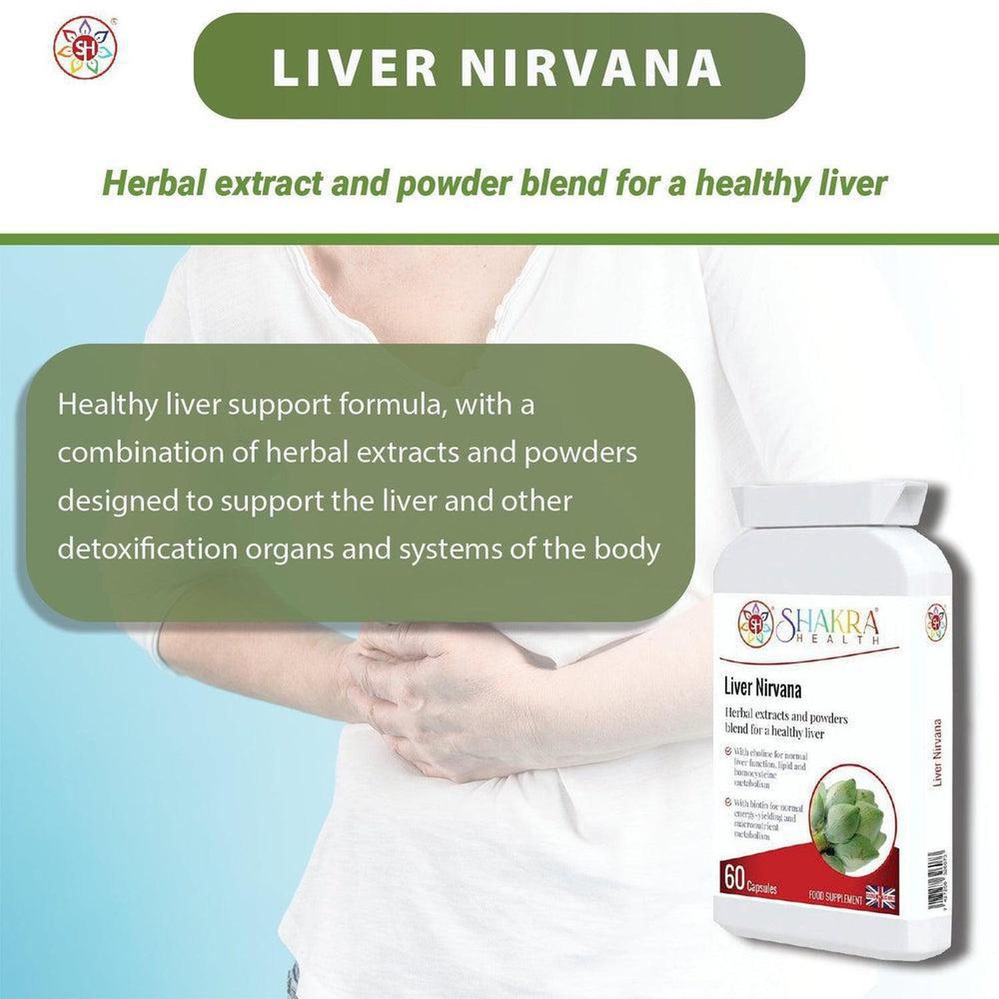 Liver Nirvana | Stimulate, Flush & Cleanse. Congested Liver & Gallbladder Support Blend - Overexposure to toxins such as alcohol, prescription or recreational drugs, environmental pollutants etc, can adversely impact the liver. Cleanse your liver & gallbladder. Stimulate, flush, cleanse & protect. If you thought milk thistle worked well, this formula will "blitz" internal congestion & toxins. Buy Now at Sacred Remedy