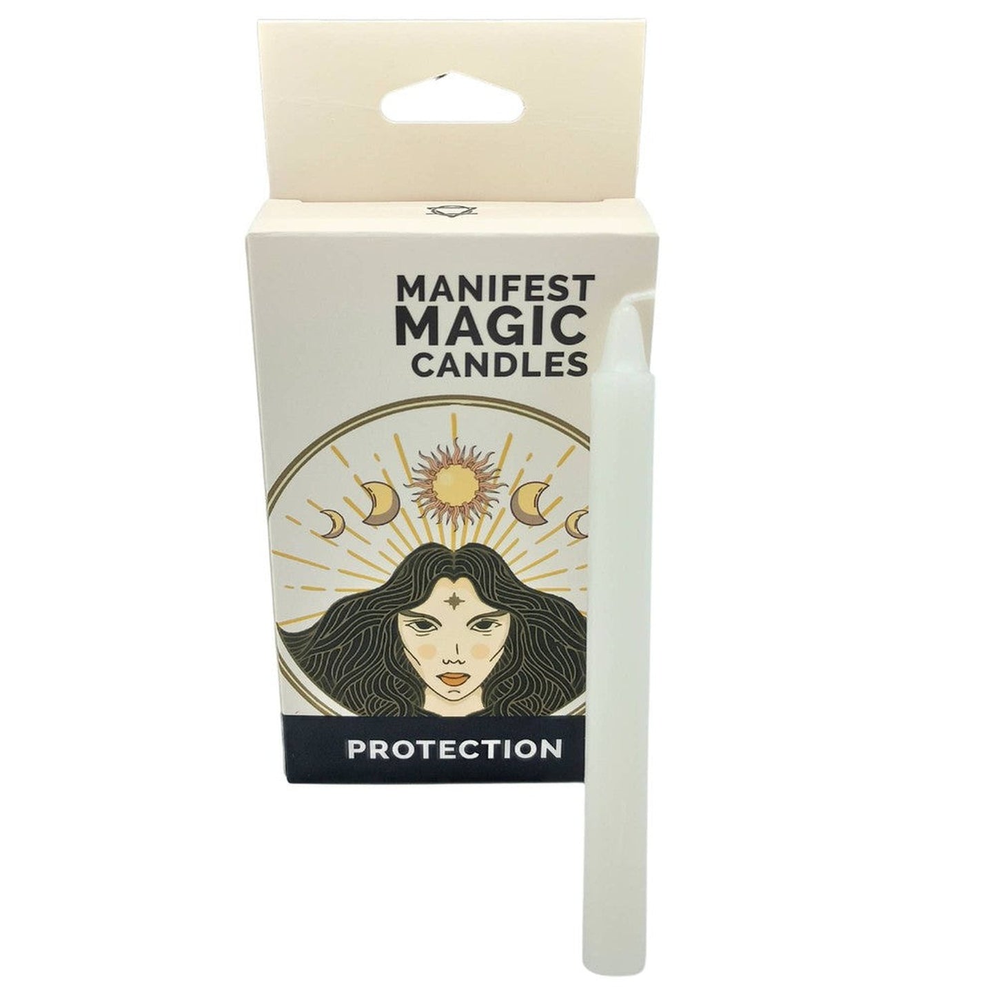 Buy Manifest Magic: White Protection [Candles] Ivory - 12 Pack - Ivory White Candles (Pack of 12) Manifest Protection Ritual. These candles, beautifully crafted and infused with intention, enhance meditation, spiritual practices, or create a serene, transformative ambiance. You can say your Intention out loud, write it down or recite it in your head, whatever feels natural and comfortable to you. Light up your candle, stare at the flame and send your intention into the light and crystals. at Sacred Remedy O