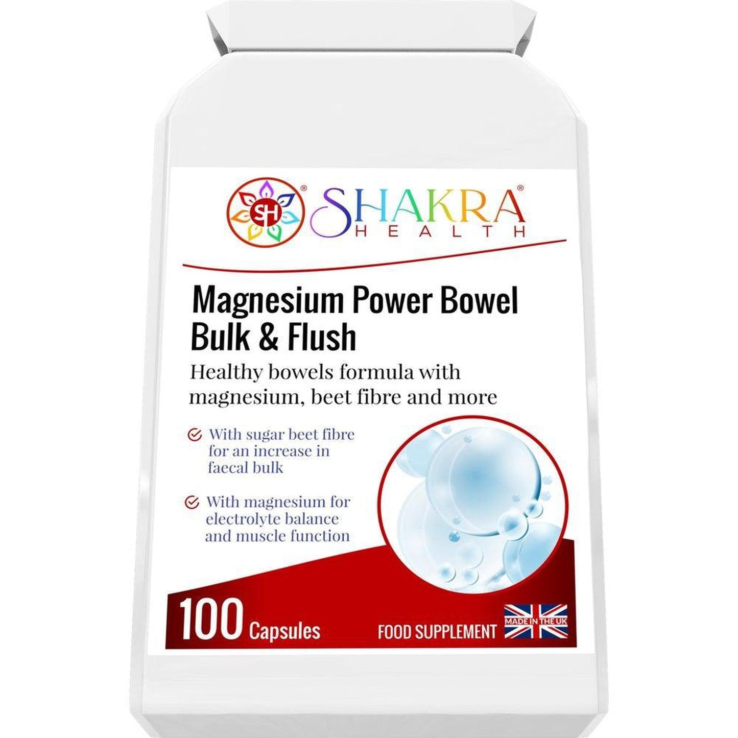 Power Bowel Bulk & Flush | Magnesium Based Hydrating Formula to Support Faecal Bulk - Power Bowel Bulk & Flush is a magnesium-based dietary supplement designed to support digestive health. Our formula helps maintain regular bowel movements, promote hydration, and improve overall gut wellness. Buy Now at Sacred Remedy