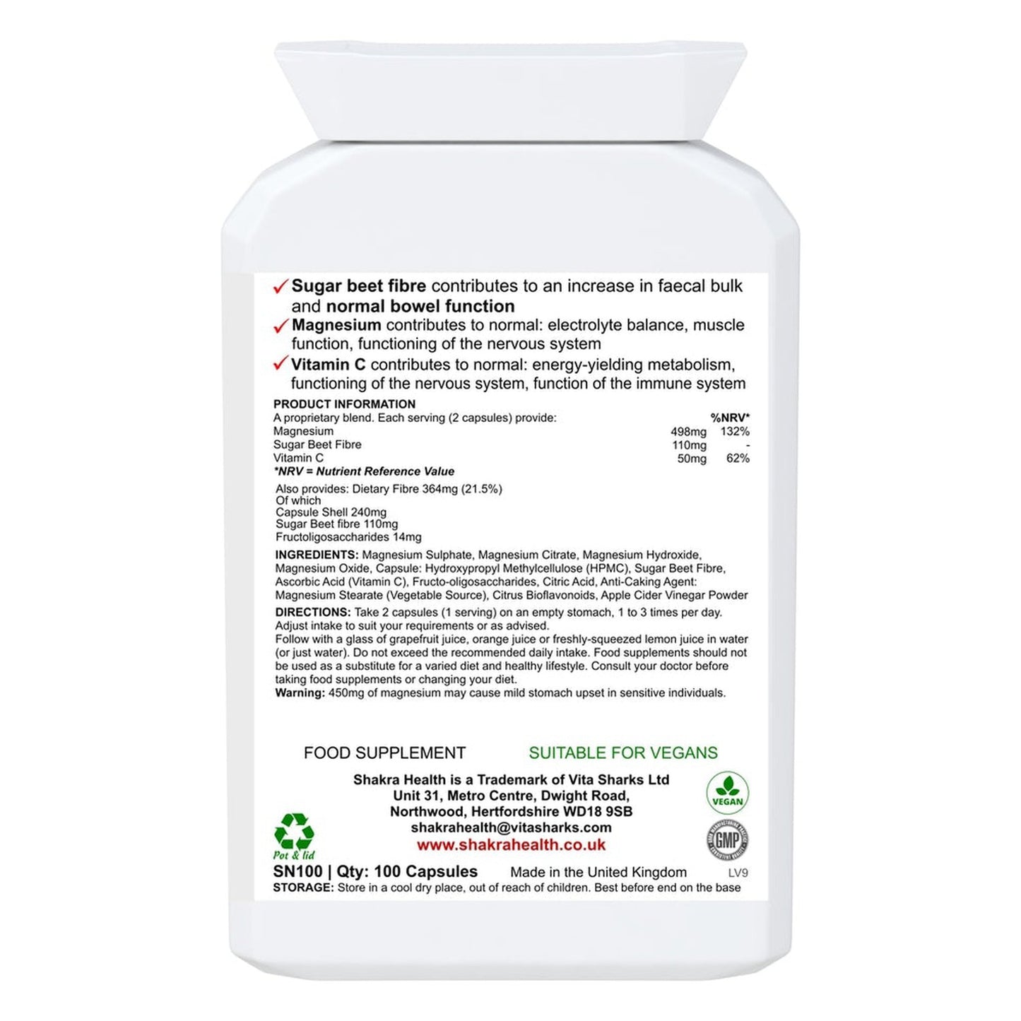 Power Bowel Bulk & Flush | Magnesium Based Hydrating Formula to Support Faecal Bulk - Power Bowel Bulk & Flush is a magnesium-based dietary supplement designed to support digestive health. Our formula helps maintain regular bowel movements, promote hydration, and improve overall gut wellness. Buy Now at Sacred Remedy