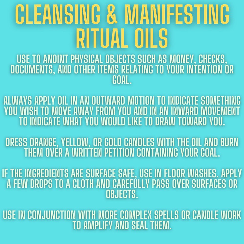 Buy Manifest Ritual Oil | Vegan, Organic, Natural - Manifest your future - Grounding oil intensifies manifestation alone or paired with any of our other oils to heighten the experience and ground you into the intentions you're setting. Rub on vision boards, scripting books, sigils, & even currency. Use during invocation & evocation rituals as well as astral travel, quantum jumping & third-eye meditations. at Sacred Remedy Online