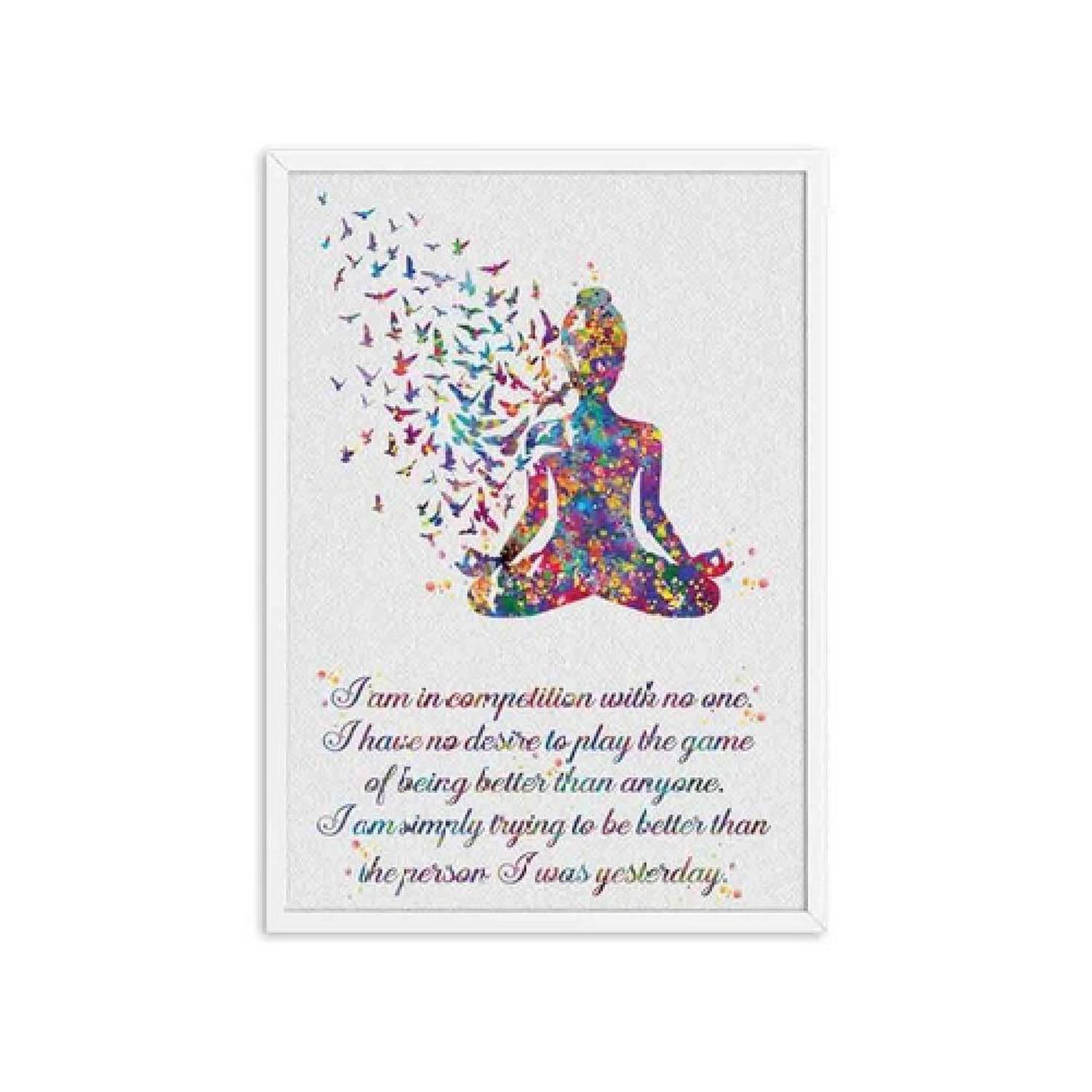 Motivational Buddha Quote Poster | Inner Peace & Growth - Shop the vibrant Motivational Buddha Poster. Features an inspiring quote on personal growth and inner peace. Perfect mindful wall art for your home or office. Buy Now at Sacred Remedy