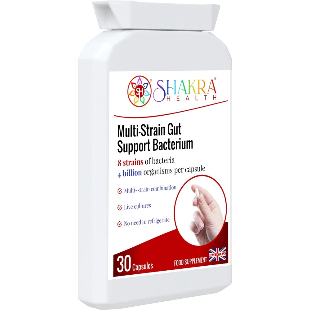 Buy Multi-Strain Gut Support Bacterium | Full Spectrum Support of Upper & Lower Bowel - Looking to optimize your digestive health and well-being? Look no further than Multi-Strain Gut Support Bacterium! This potent formula combines a diverse blend of beneficial bacteria to create a thriving gut microbiome. at Sacred Remedy Online