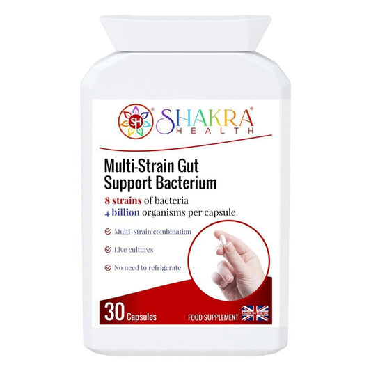 Buy Multi-Strain Gut Support Bacterium | Full Spectrum Support of Upper & Lower Bowel - Looking to optimize your digestive health and well-being? Look no further than Multi-Strain Gut Support Bacterium! This potent formula combines a diverse blend of beneficial bacteria to create a thriving gut microbiome. at Sacred Remedy Online